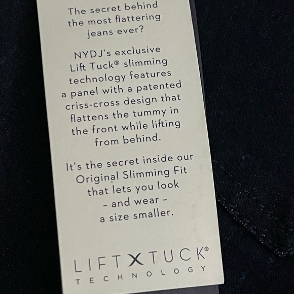 NYDJ Sheri Slim Jeans Women Size 26" x 30" NEW Tags - Picture 8 of 9